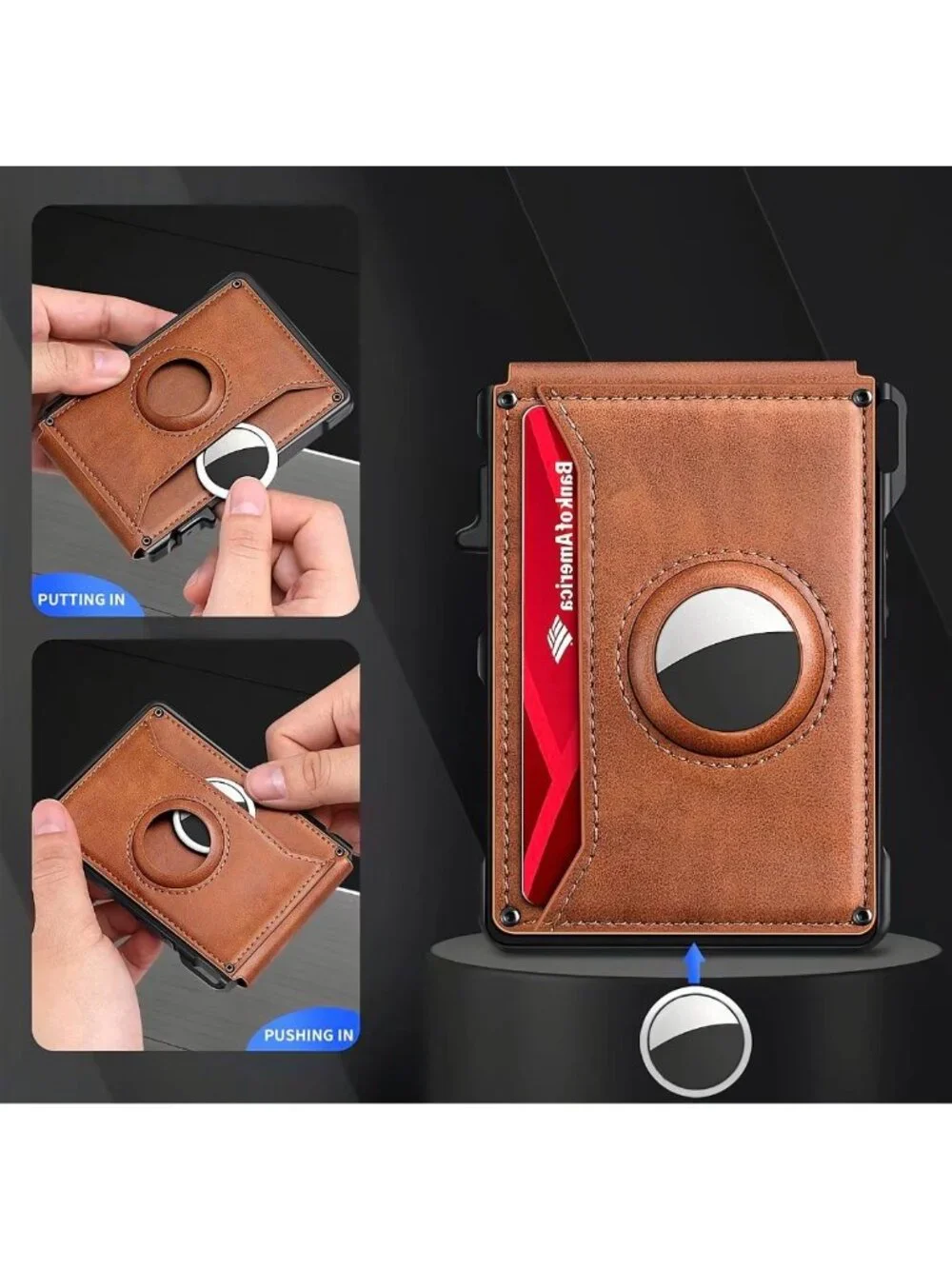N/A tan bifold